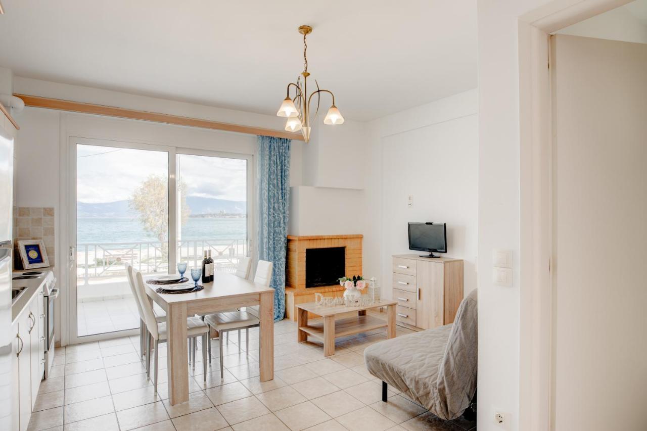 Sugar Blue - Apartments On The Beach Agios Vasilios  Ngoại thất bức ảnh