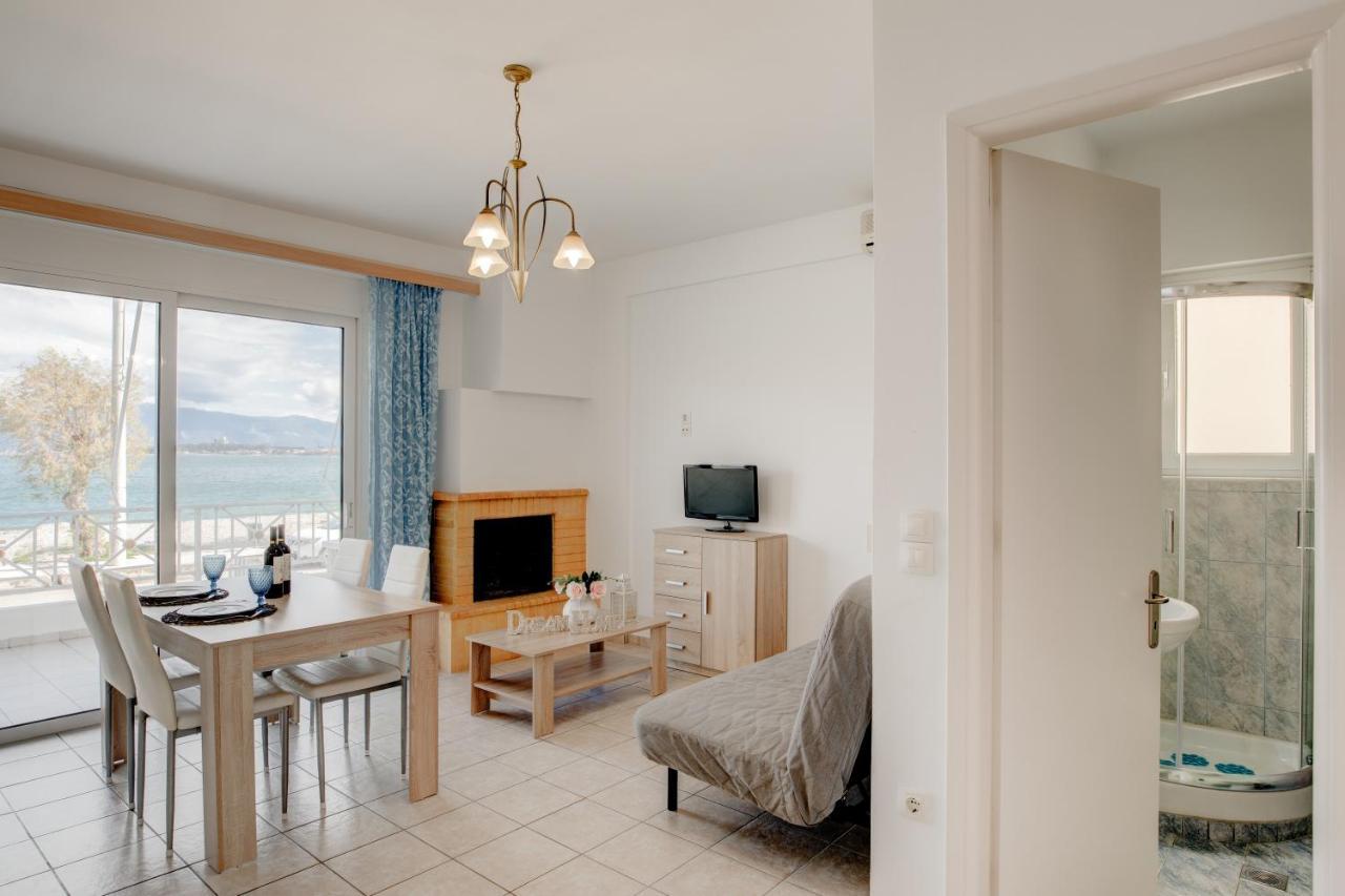 Sugar Blue - Apartments On The Beach Agios Vasilios  Ngoại thất bức ảnh