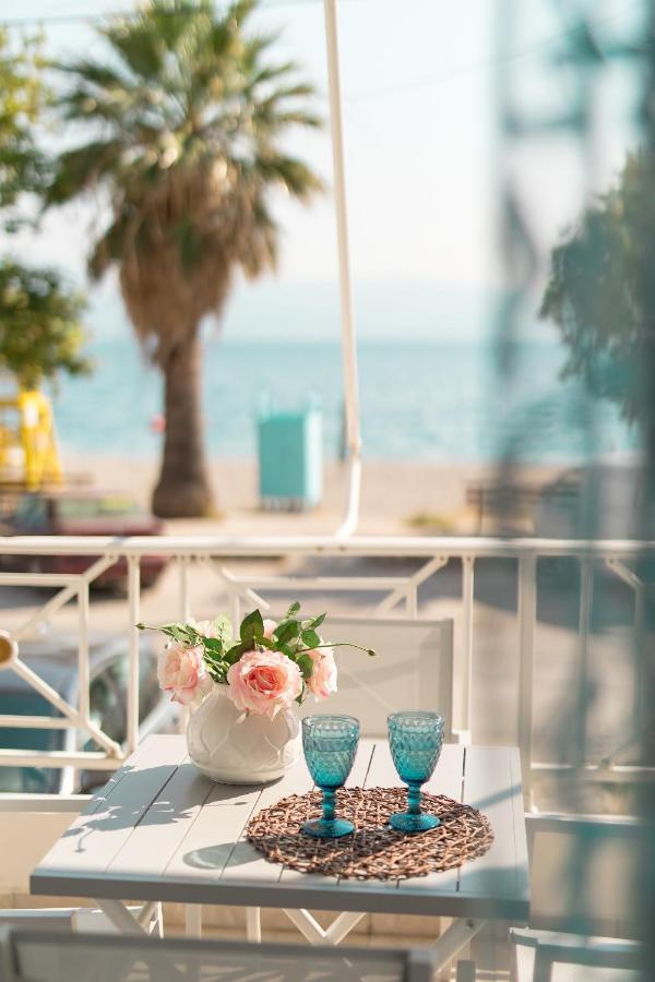 Sugar Blue - Apartments On The Beach Agios Vasilios  Ngoại thất bức ảnh